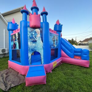 Jeux Gonflable Reine des Neiges Commerciale