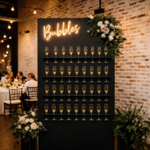 Mur de champagne en location