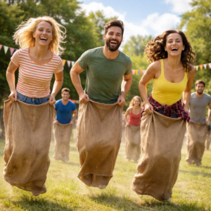 Course de sac à patate en location