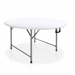 Table pliante ronde 48po en location