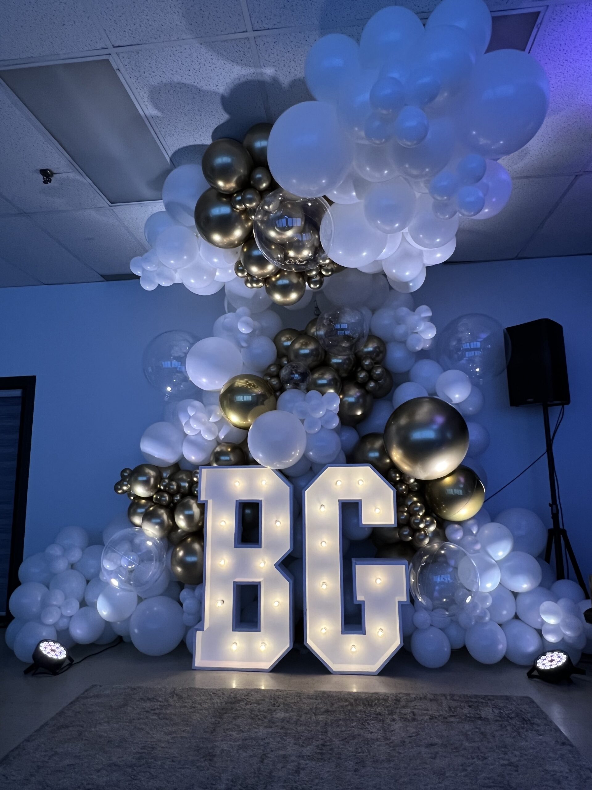 Lettres Lumineuses BG Location Décoration Lumineuses Géantes