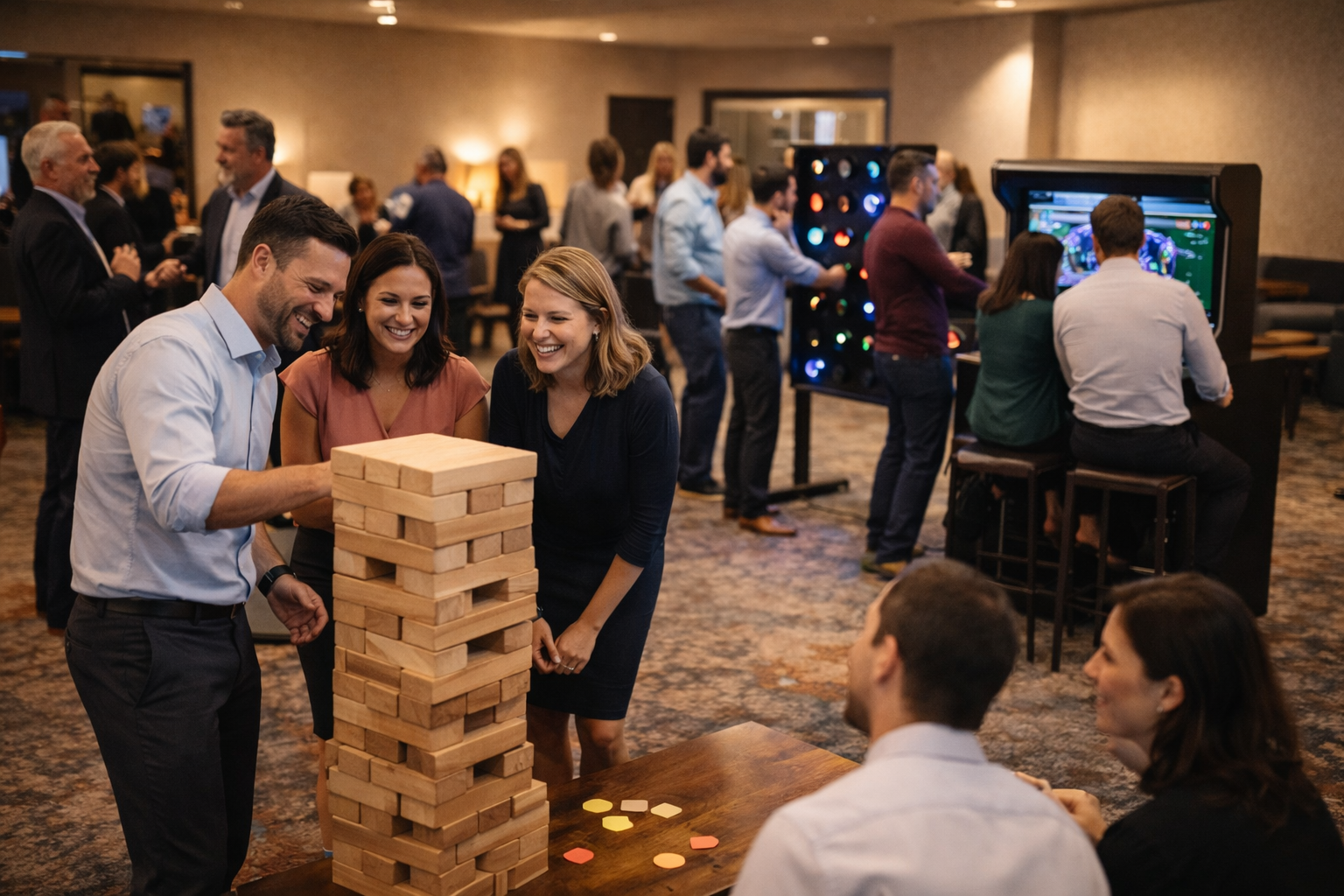 Salle de réception avec chaise chiavari blanche