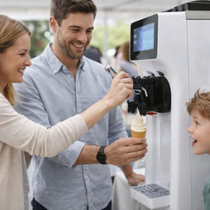 location machine à crème glacée molle