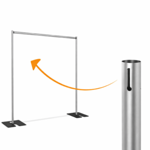 Poteau Vertical - Location Evenox