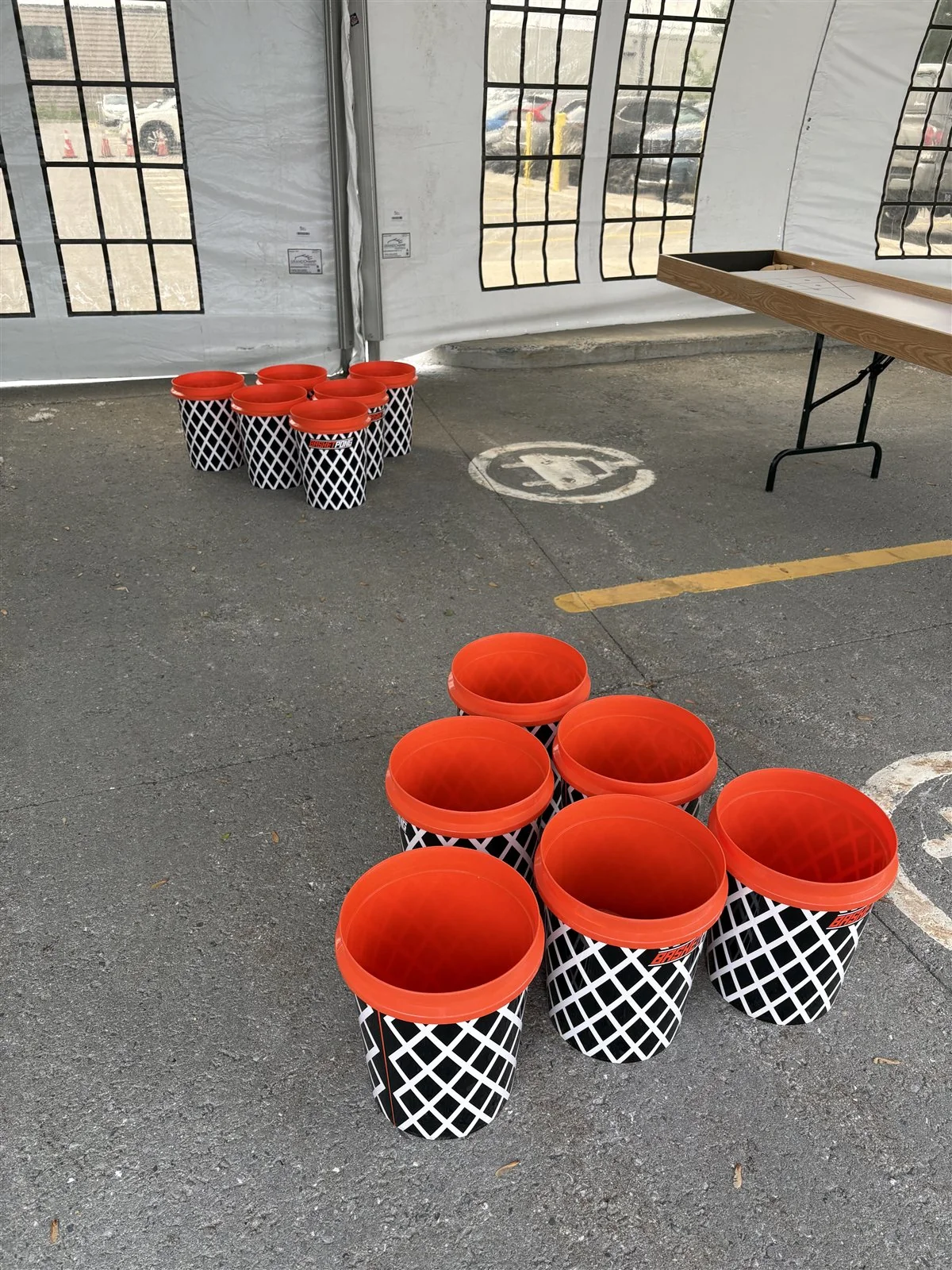 Jeu Pong géant