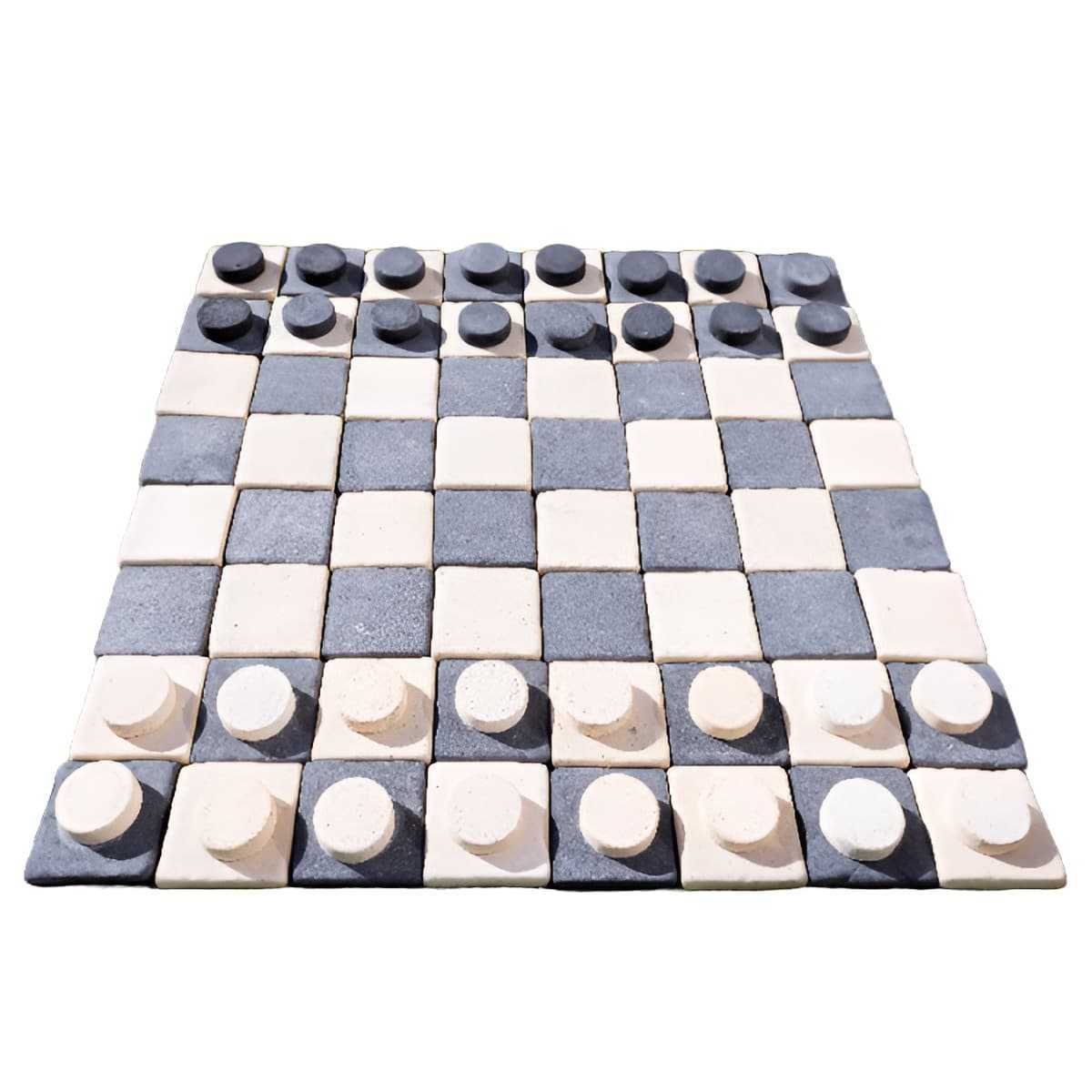 Jeu de dames géant