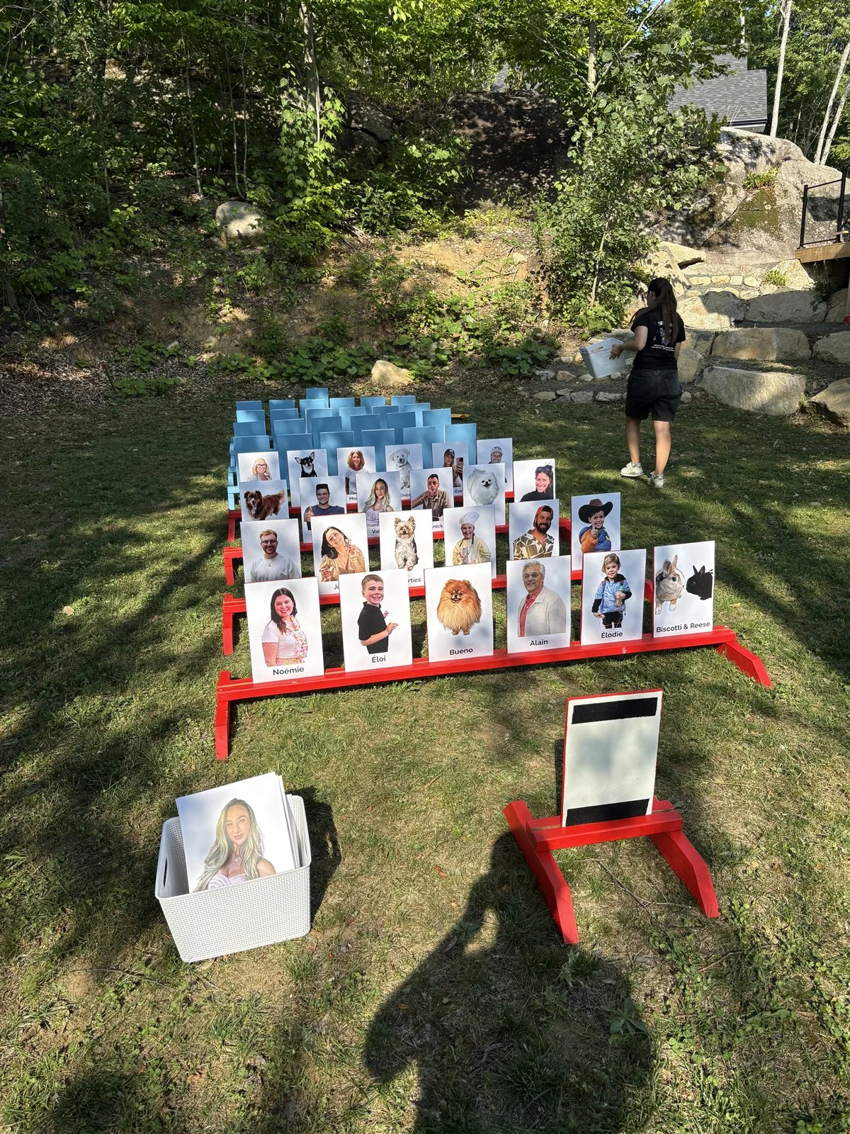 Jeux extérieurs fête d'enfants familles