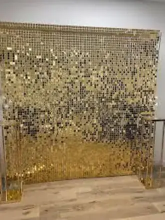 Mur scintillant or