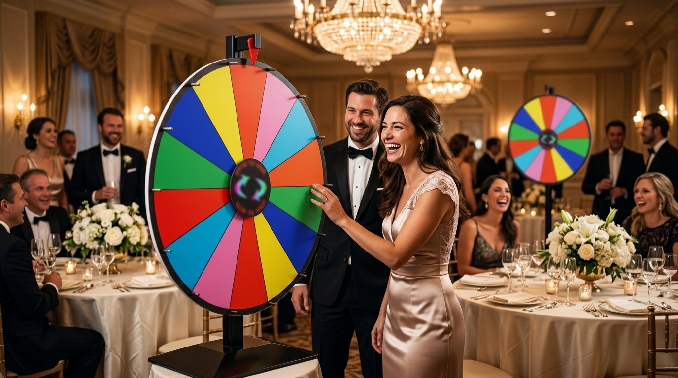 Roue de la chance en location pour une réception