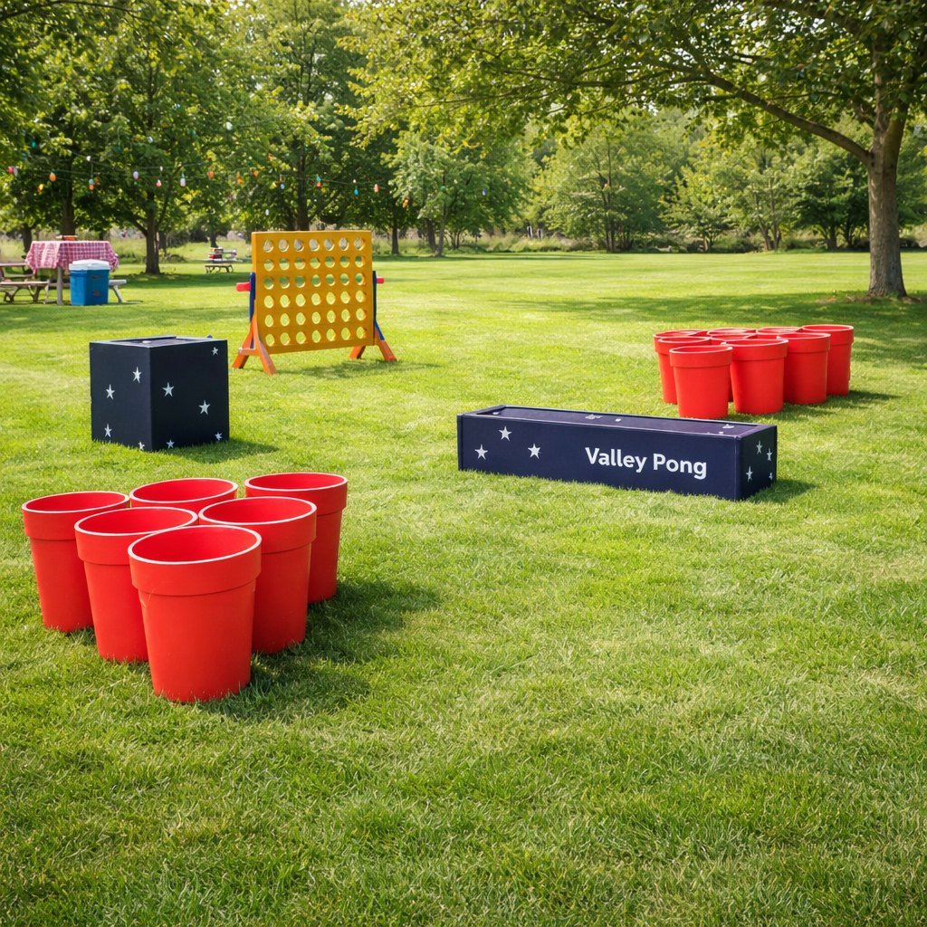 Jeux g&eacute;ants &Eacute;venox install&eacute;s dans un parc